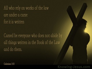 Galatians 3:10 Redeemed From The Curse Of The Law (black)
